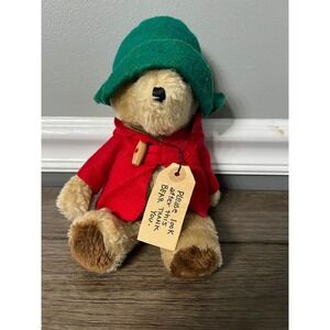 VTG 1975-81 Eden Paddington Teddy Bear Darkest Of Peru Plush